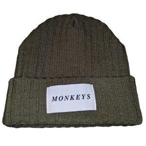 Rare Arctic Monkeys Green Knit Beanie